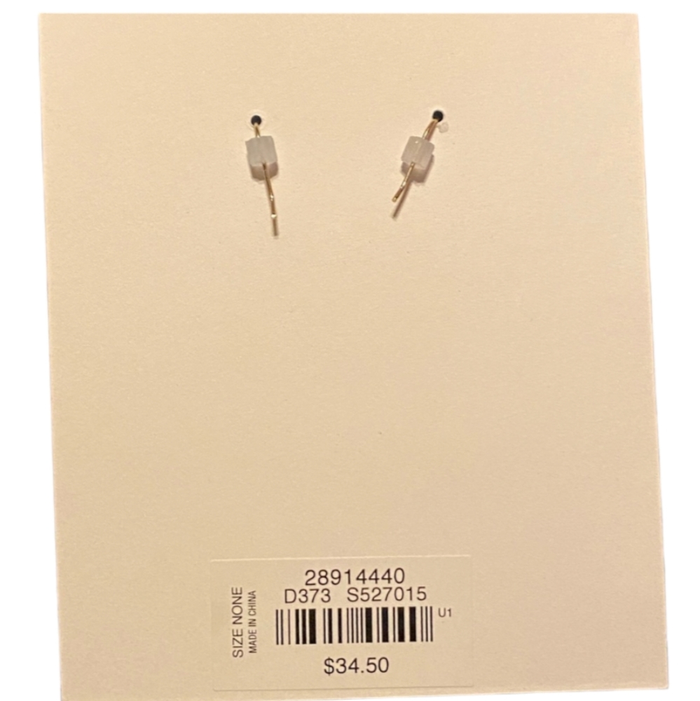 NWT LOFT Sparkle Drop Earrings ✨ - Picture 4 of 4